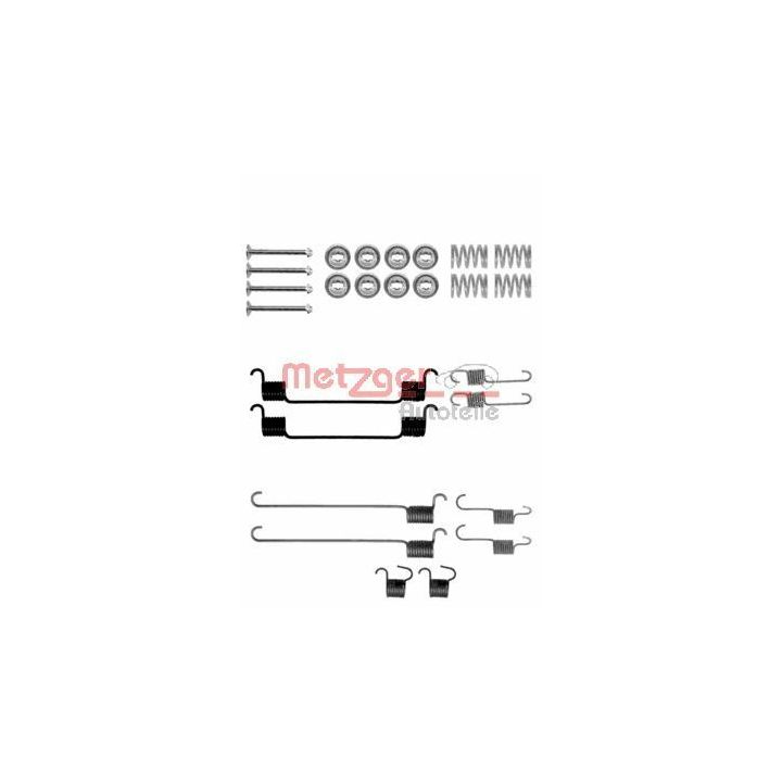 Priedų komplektas, stabdžių trinkelės METZGER 105-0802