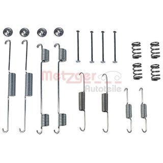 Priedų komplektas, stabdžių trinkelės METZGER 105-0817