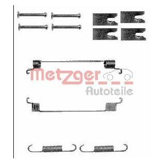 Priedų komplektas, stabdžių trinkelės METZGER 105-0866