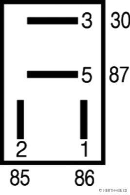 Daugiafunkcė relė HERTH+BUSS ELPARTS 75613191