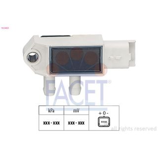 Oro slėgio jutiklis, aukščio adaptacija FACET 10.3423