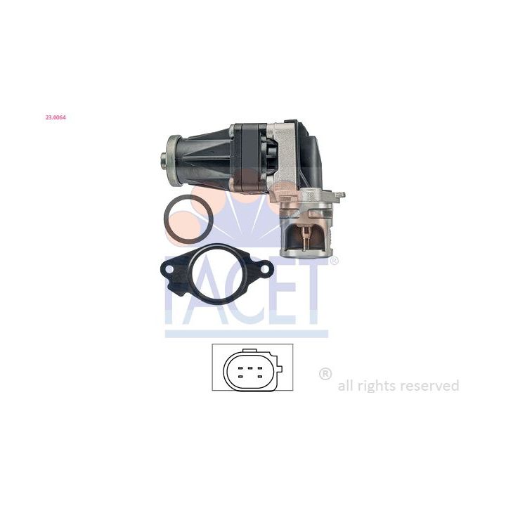 ERG vožtuvas FACET 23.0064