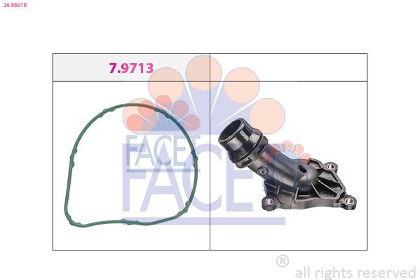 Aušinimo skysčio jungė FACET 26.8851R