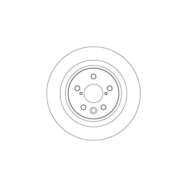 Stabdžių diskas TRW DF3978