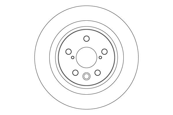 Stabdžių diskas TRW DF3978