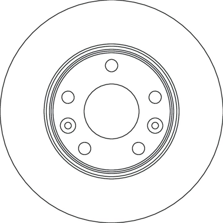 Stabdžių diskas TRW DF4637