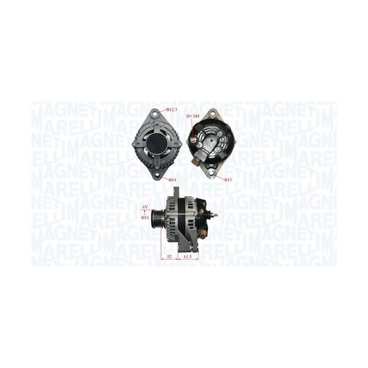 Kintamosios srovės generatorius MAGNETI MARELLI 063735679010