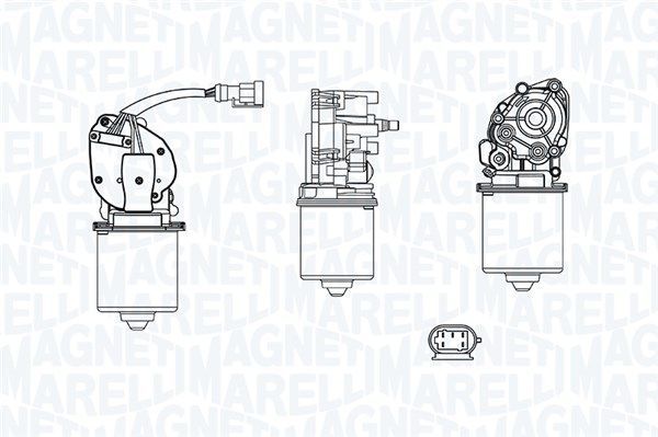 Valytuvo variklis MAGNETI MARELLI 064379700010