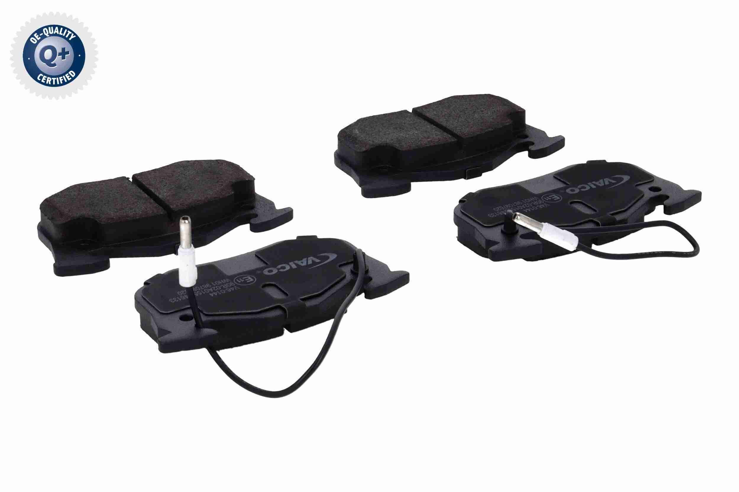 Stabdžių trinkelių rinkinys, diskinis stabdys VAICO V46-0144