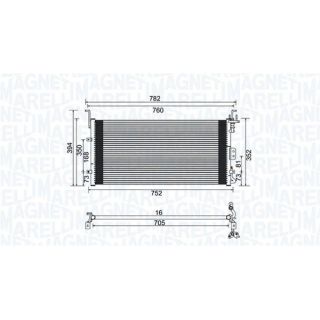 Kondensatorius, oro kondicionierius MAGNETI MARELLI 350203959000