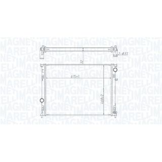 Radiatorius, variklio aušinimas MAGNETI MARELLI 350213221400
