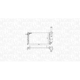 Radiatorius, variklio aušinimas MAGNETI MARELLI 350213902000