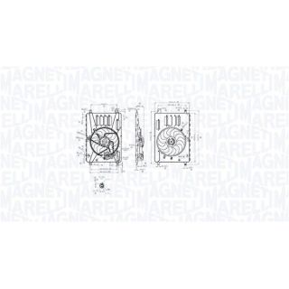 Ventiliatorius, radiatoriaus MAGNETI MARELLI 069422857010