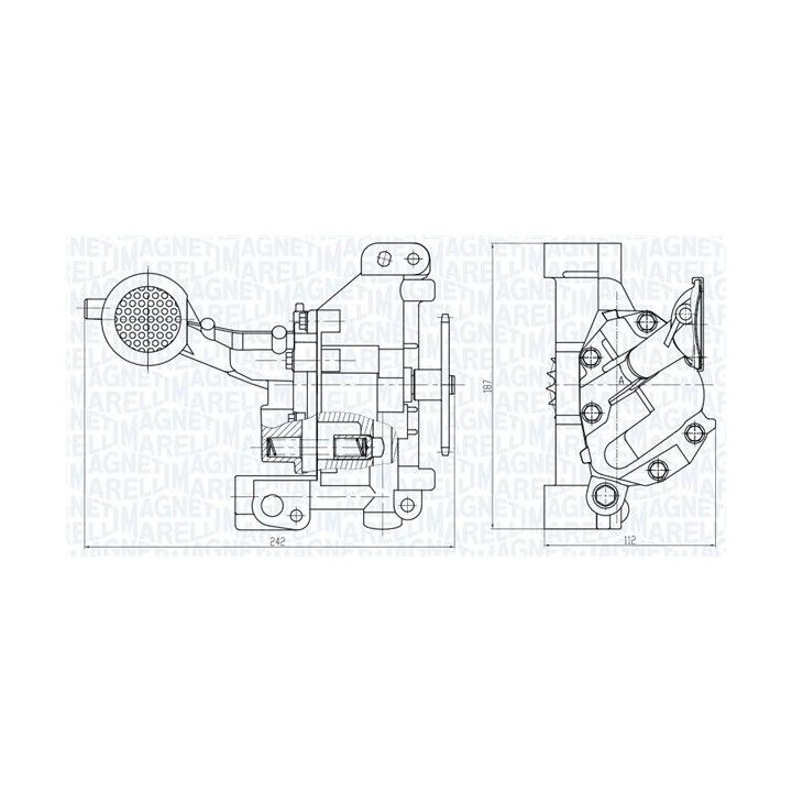 Alyvos siurblys MAGNETI MARELLI 351516000109