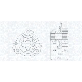 Alyvos siurblys MAGNETI MARELLI 351516000111