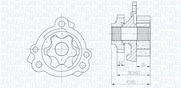 Alyvos siurblys MAGNETI MARELLI 351516000111