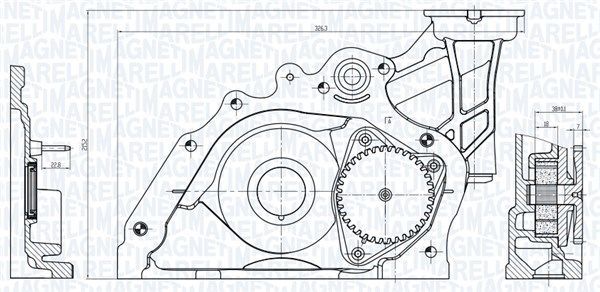 Alyvos siurblys MAGNETI MARELLI 351516000124