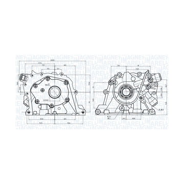 Alyvos siurblys MAGNETI MARELLI 351516000127