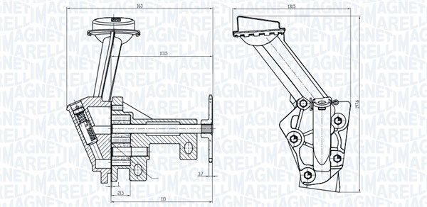 Alyvos siurblys MAGNETI MARELLI 351516000128