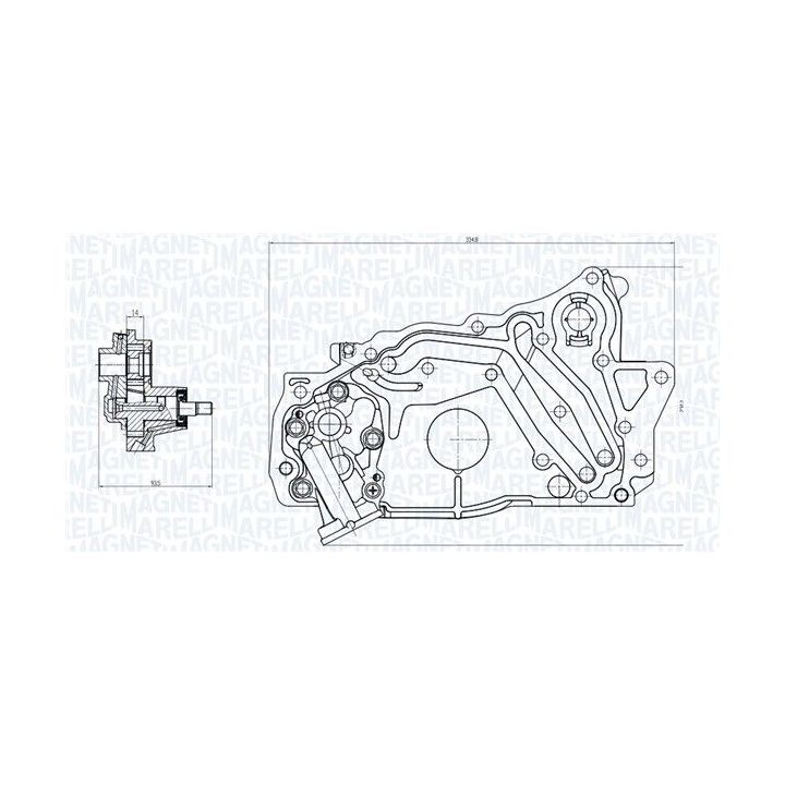 Alyvos siurblys MAGNETI MARELLI 351516000129