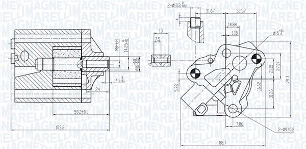 Alyvos siurblys MAGNETI MARELLI 351516000133