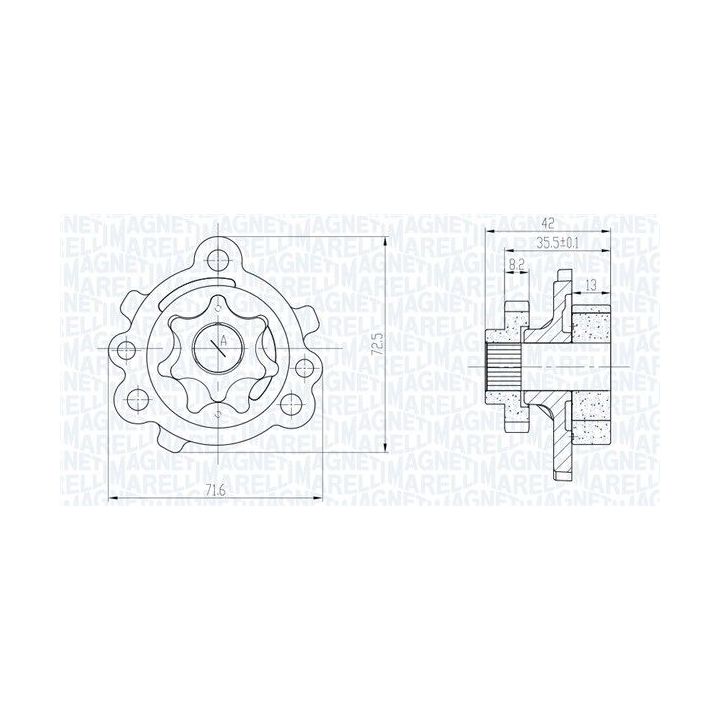 Alyvos siurblys MAGNETI MARELLI 351516000142