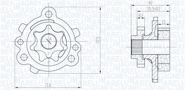 Alyvos siurblys MAGNETI MARELLI 351516000142