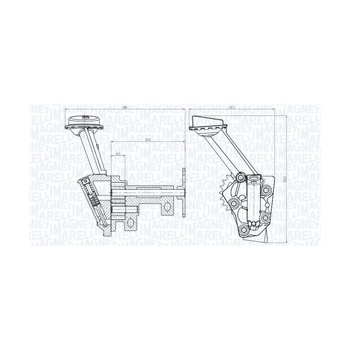 Alyvos siurblys MAGNETI MARELLI 351516000144