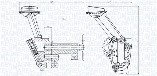 Alyvos siurblys MAGNETI MARELLI 351516000144