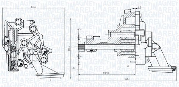 Alyvos siurblys MAGNETI MARELLI 351516000145