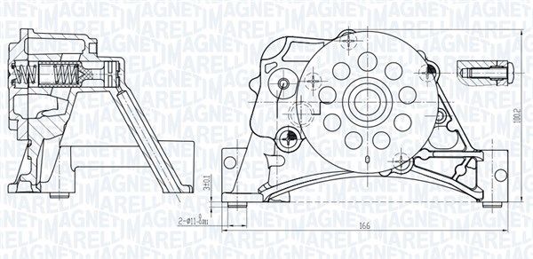 Alyvos siurblys MAGNETI MARELLI 351516000152