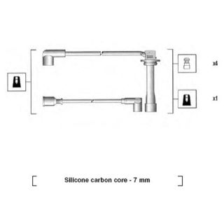 Uždegimo laido komplektas MAGNETI MARELLI 941325010895