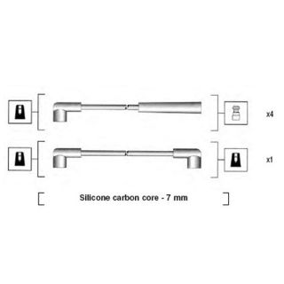 Uždegimo laido komplektas MAGNETI MARELLI 941385010936