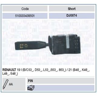 Vairo kolonėlės jungiklis MAGNETI MARELLI 510033438501