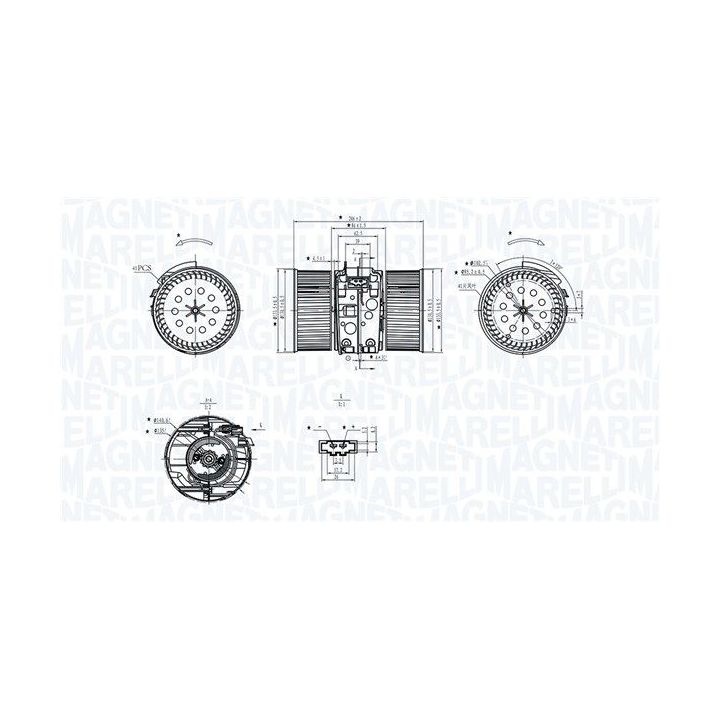 Vidaus pūtiklis MAGNETI MARELLI 069412748010