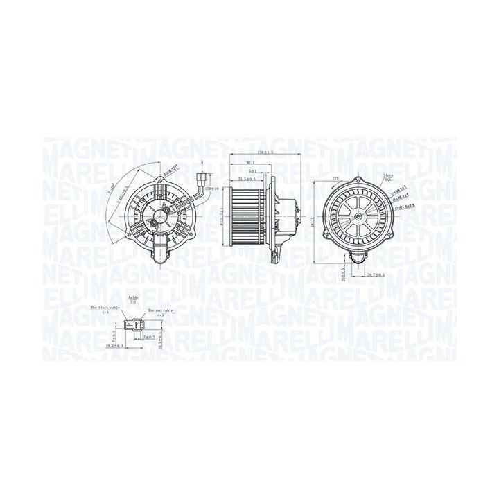 Vidaus pūtiklis MAGNETI MARELLI 069412752010