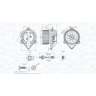 Vidaus pūtiklis MAGNETI MARELLI 069412753010