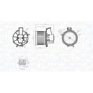 Vidaus pūtiklis MAGNETI MARELLI 069412778010