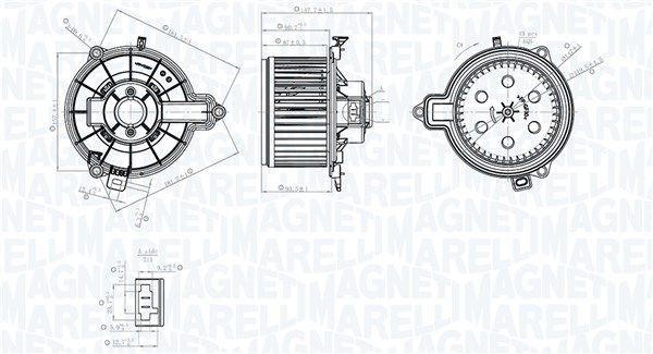 Vidaus pūtiklis MAGNETI MARELLI 069412782010