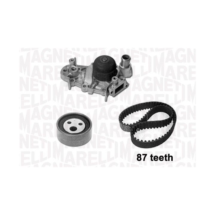 Vandens siurblio ir paskirstymo diržo komplektas MAGNETI MARELLI 341401470001