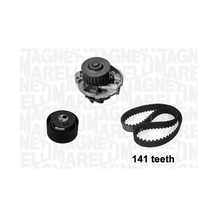 Vandens siurblio ir paskirstymo diržo komplektas MAGNETI MARELLI 341401860001