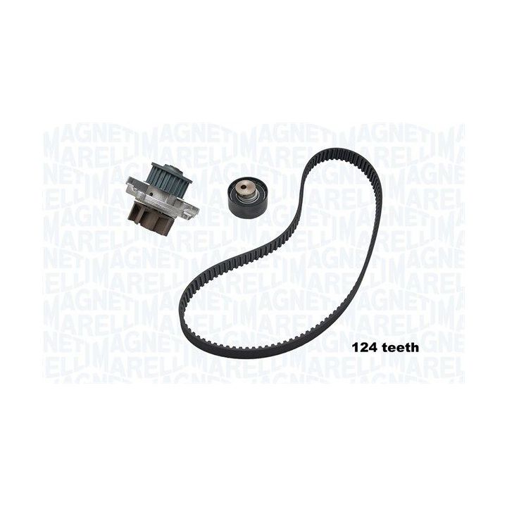 Vandens siurblio ir paskirstymo diržo komplektas MAGNETI MARELLI 341401860002