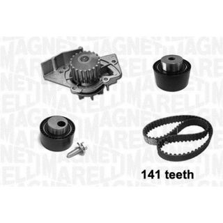 Vandens siurblio ir paskirstymo diržo komplektas MAGNETI MARELLI 341401900001