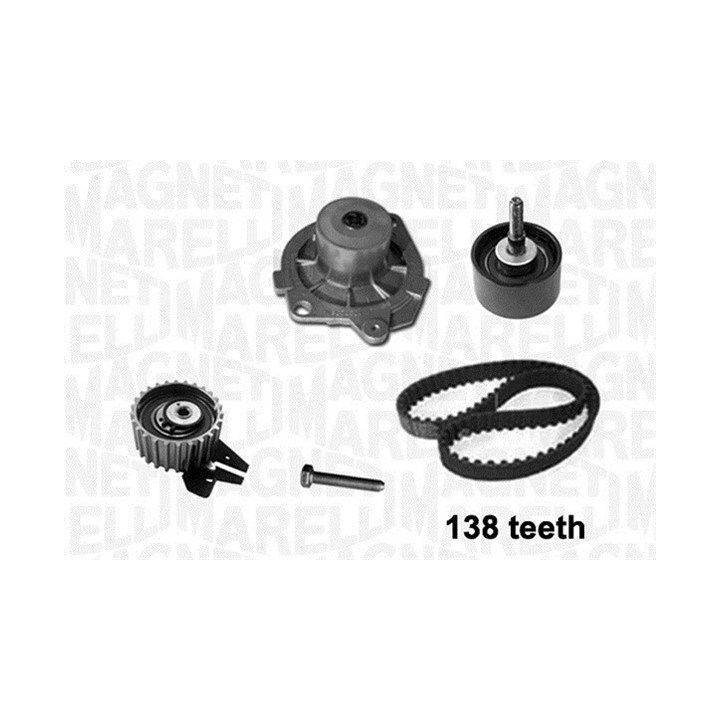 Vandens siurblio ir paskirstymo diržo komplektas MAGNETI MARELLI 341403980001