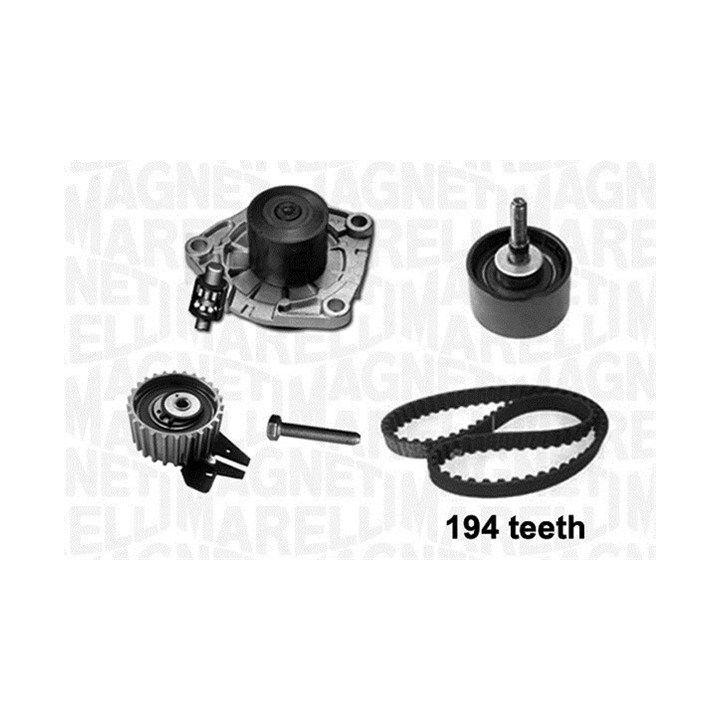 Vandens siurblio ir paskirstymo diržo komplektas MAGNETI MARELLI 341404050001