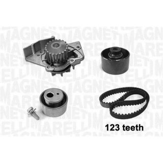 Vandens siurblio ir paskirstymo diržo komplektas MAGNETI MARELLI 341404160001