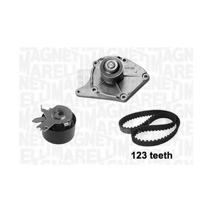 Vandens siurblio ir paskirstymo diržo komplektas MAGNETI MARELLI 341404170001