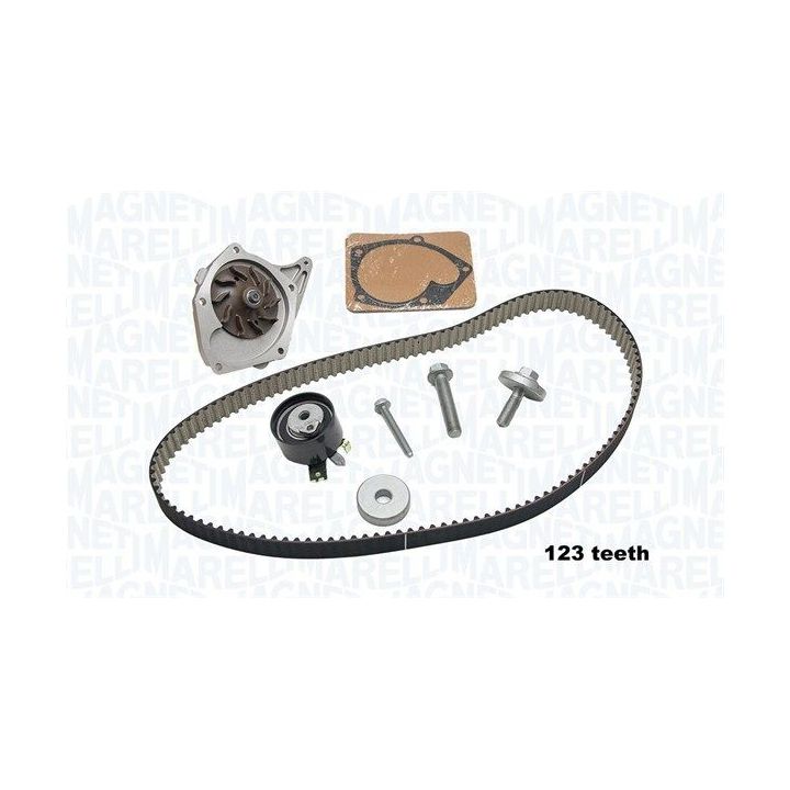 Vandens siurblio ir paskirstymo diržo komplektas MAGNETI MARELLI 341404170002
