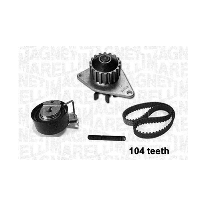 Vandens siurblio ir paskirstymo diržo komplektas MAGNETI MARELLI 341405310002