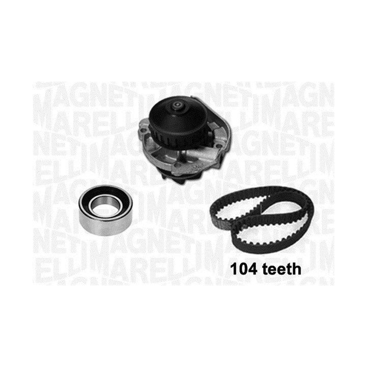 Vandens siurblio ir paskirstymo diržo komplektas MAGNETI MARELLI 341405660001